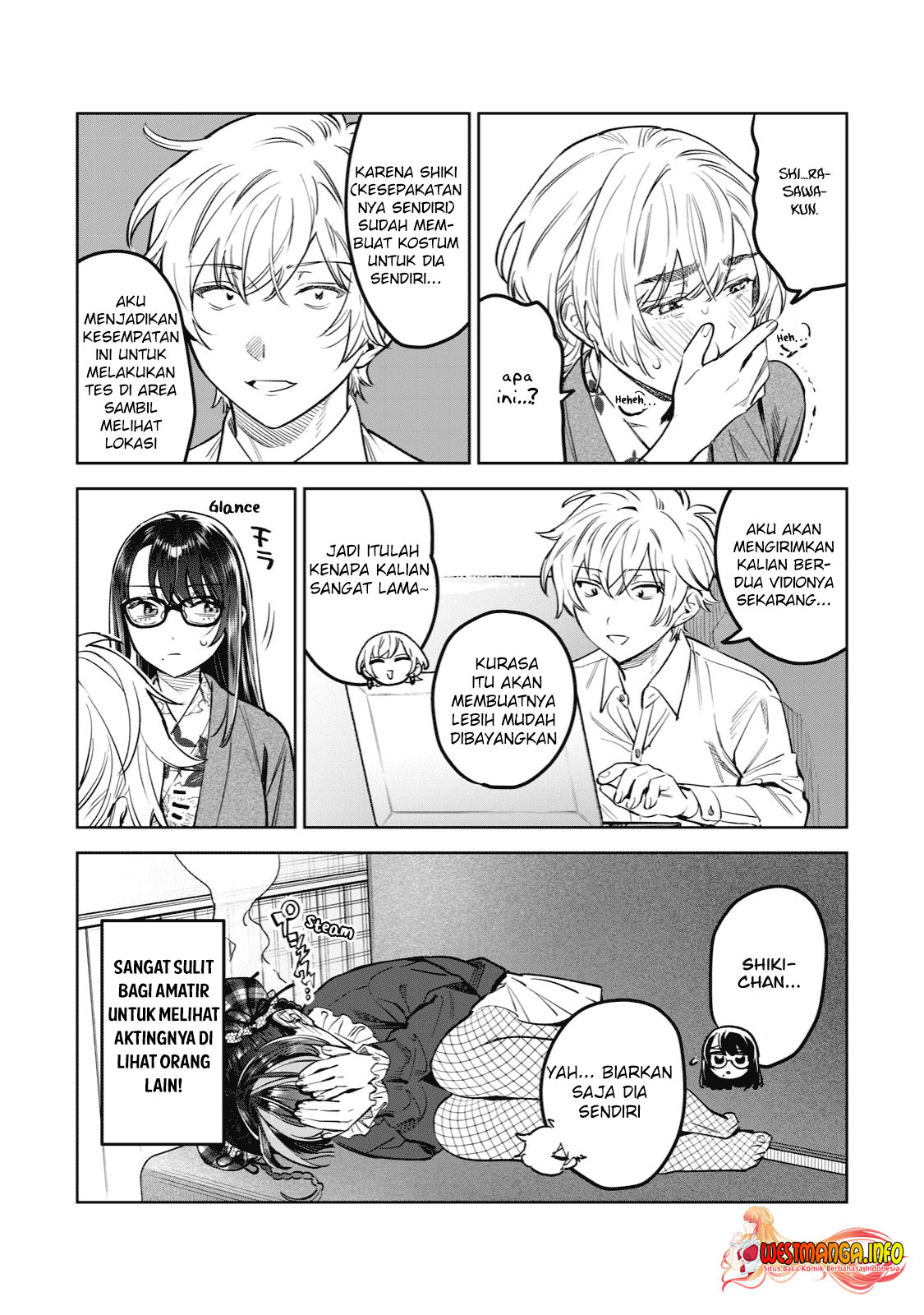 Hajirau Kimi ga Mitainda — Chapter 51, halaman 9