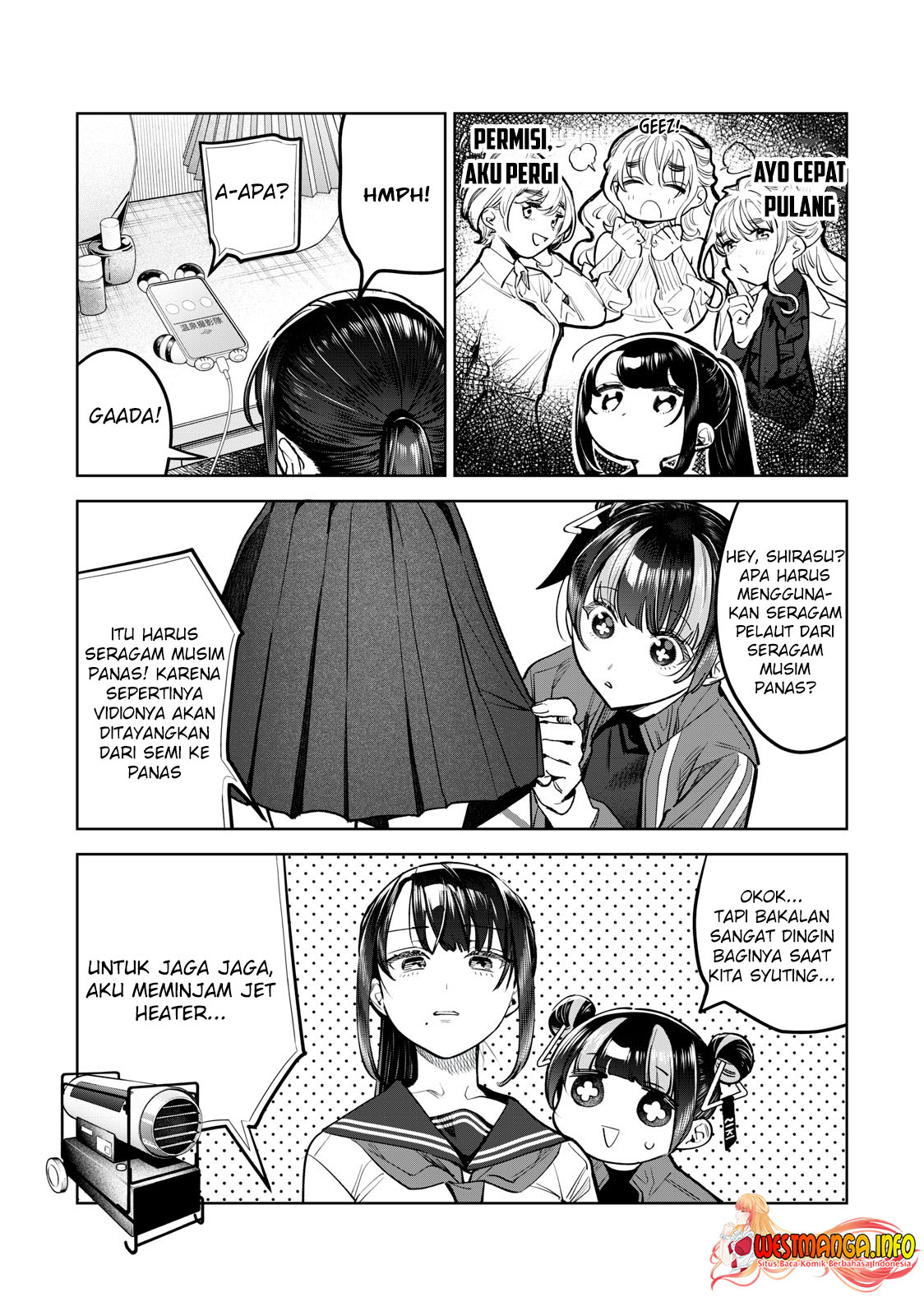 Hajirau Kimi ga Mitainda — Chapter 49, halaman 11