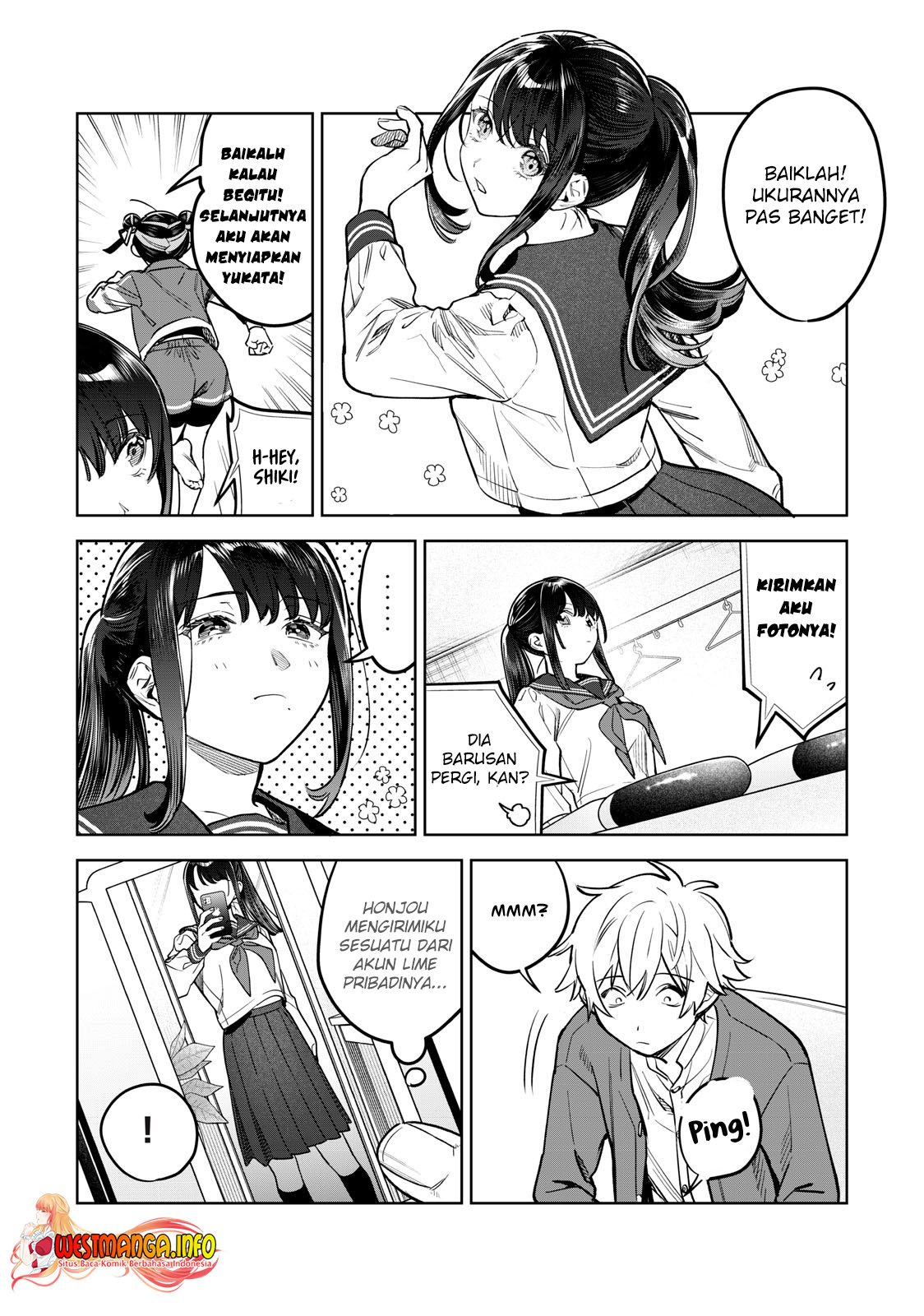 Hajirau Kimi ga Mitainda — Chapter 49, halaman 12