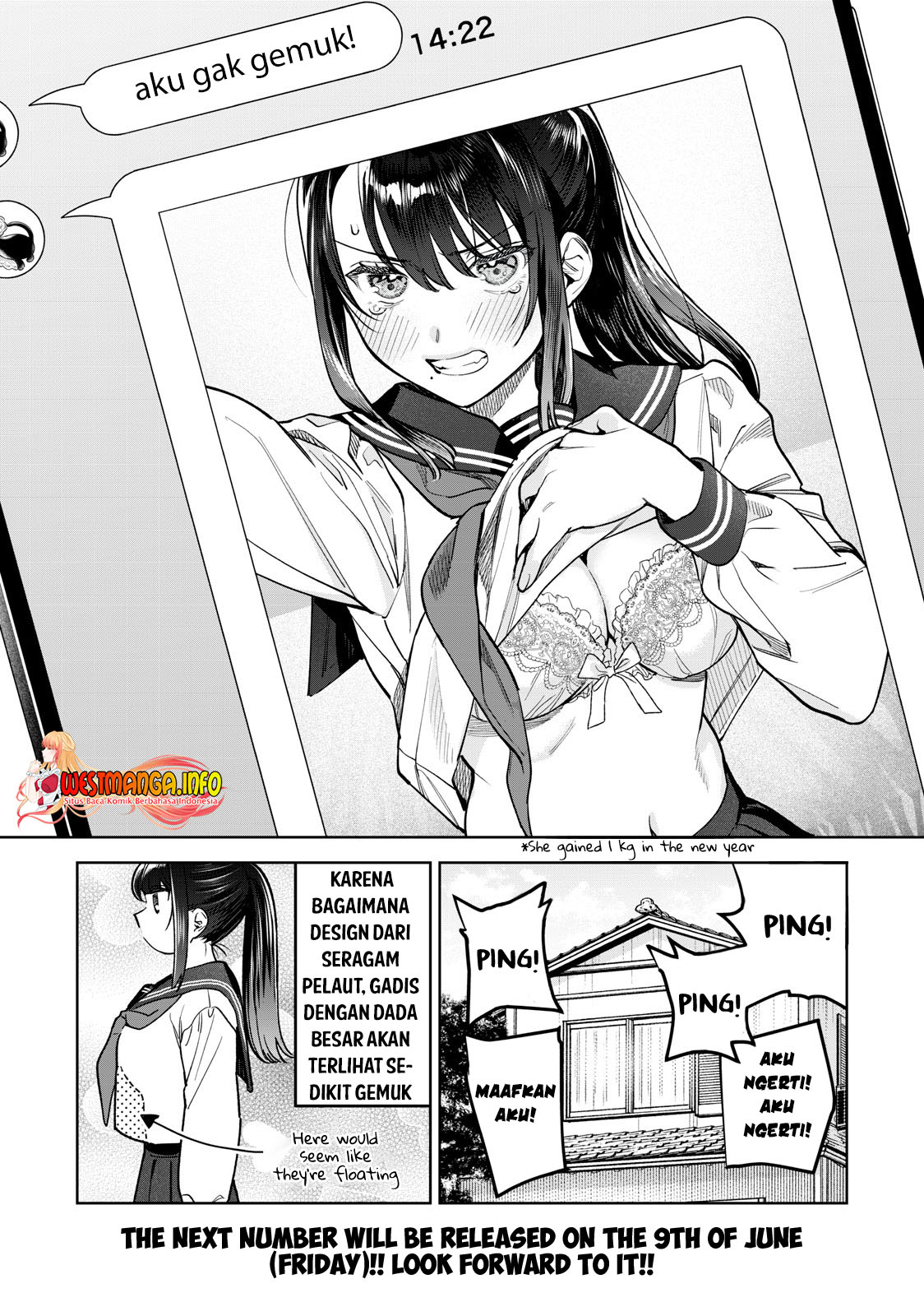 Hajirau Kimi ga Mitainda — Chapter 49, halaman 14