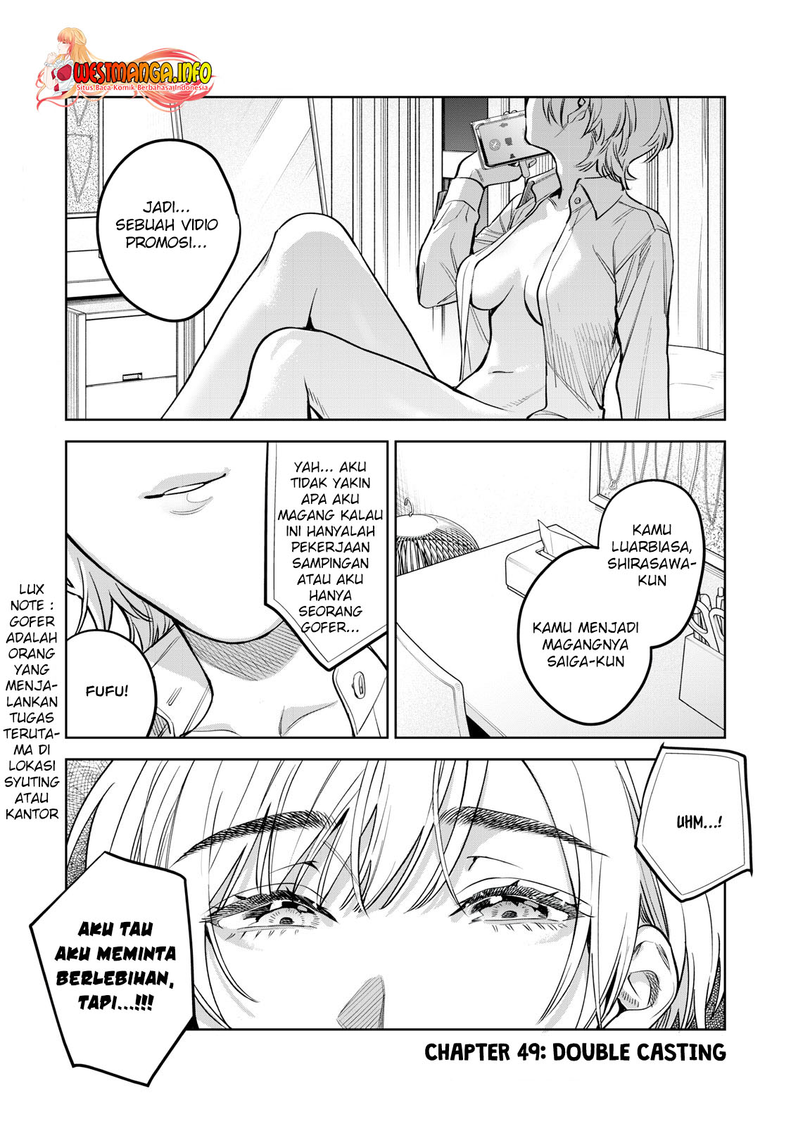 Hajirau Kimi ga Mitainda — Chapter 49, halaman 2