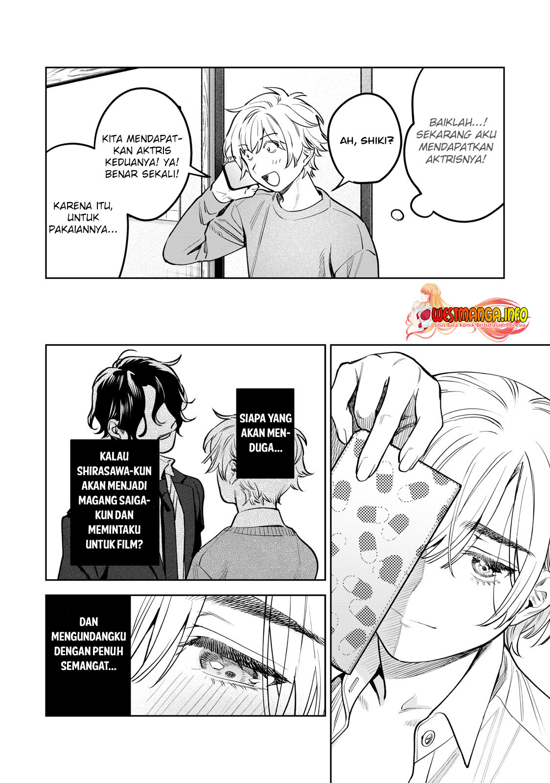 Hajirau Kimi ga Mitainda — Chapter 49, halaman 8
