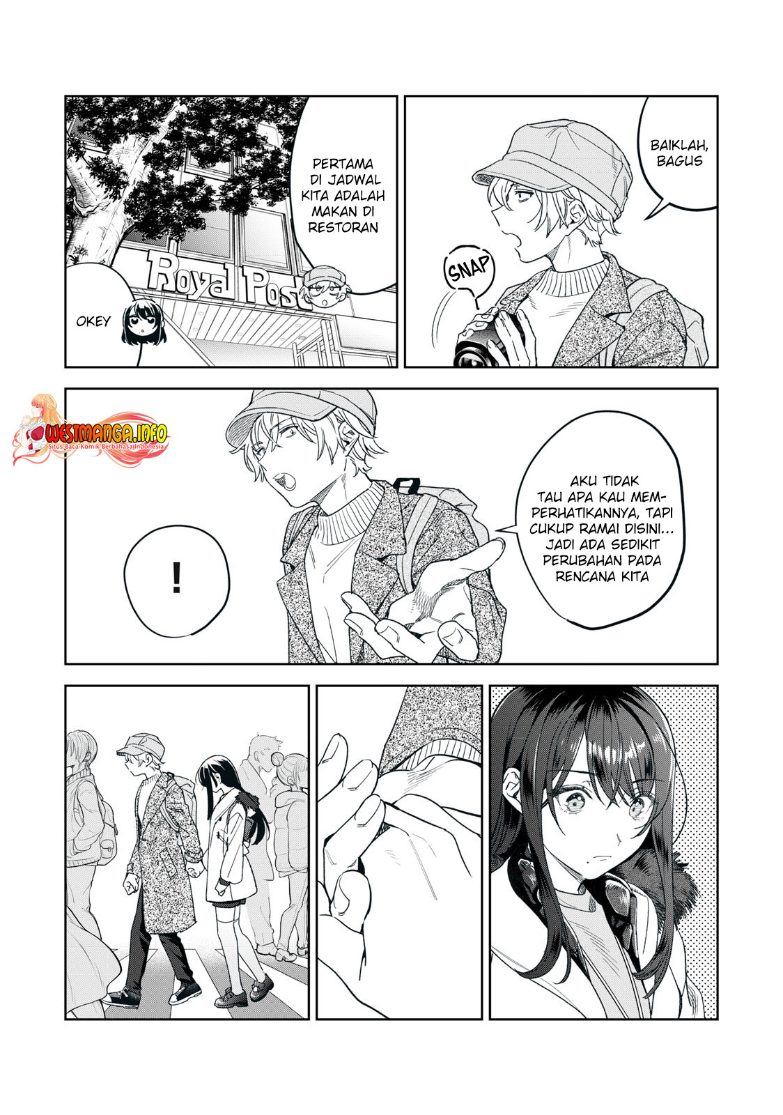 Hajirau Kimi ga Mitainda — Chapter 39, halaman 8