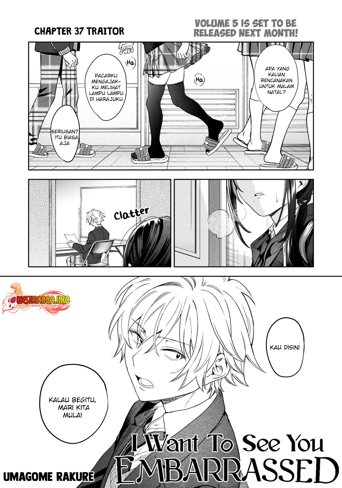 Hajirau Kimi ga Mitainda — Chapter 37, halaman 2