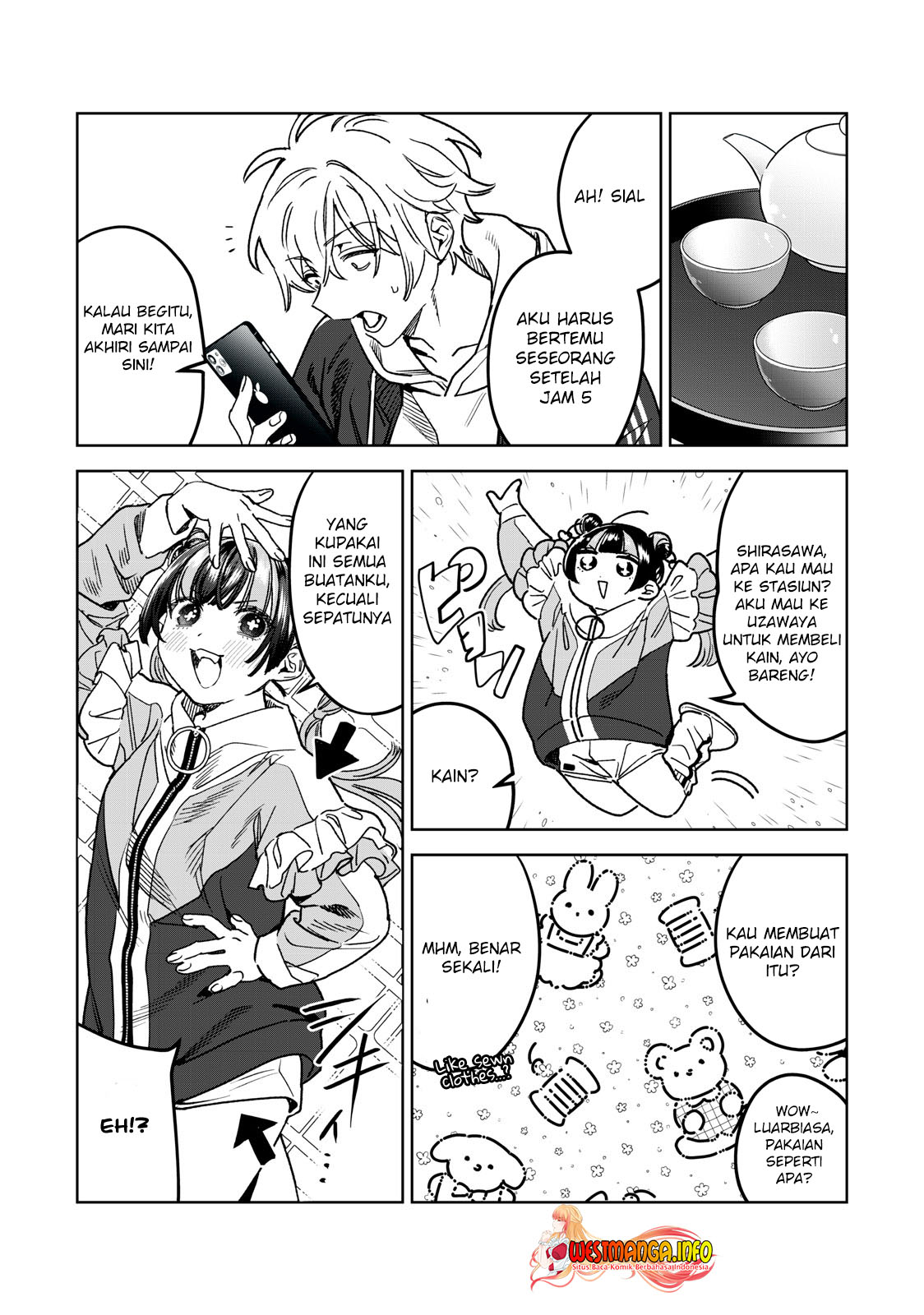 Hajirau Kimi ga Mitainda — Chapter 36, halaman 8