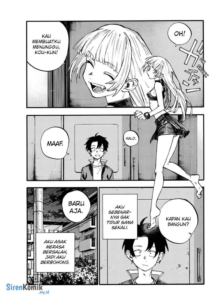 Yofukashi no Uta — Chapter 184, halaman 4