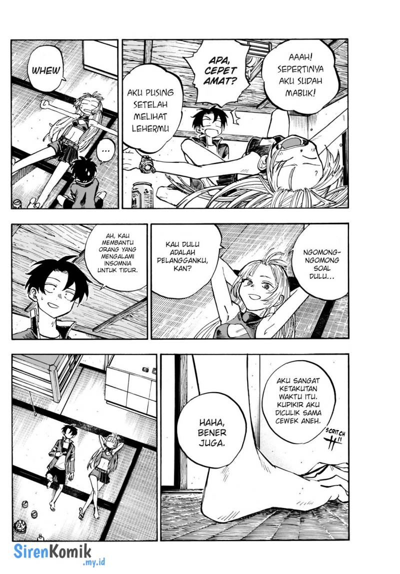 Yofukashi no Uta — Chapter 184, halaman 9