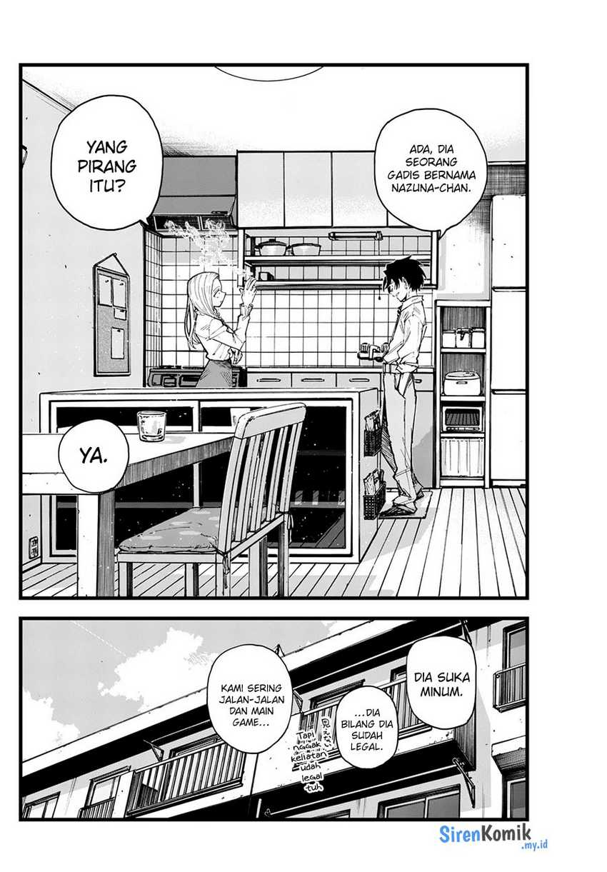 Yofukashi no Uta — Chapter 185, halaman 17