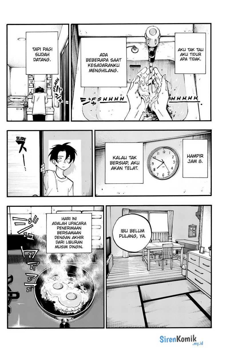 Yofukashi no Uta — Chapter 185, halaman 5