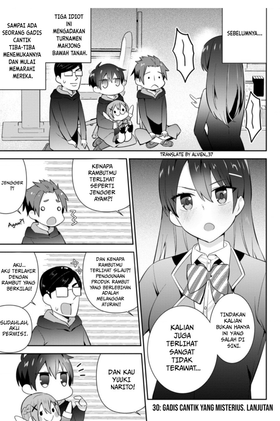 The Cute Girl Sitting Next to Me Is Trying to Make Me Fall in Love With Her as a Way to Ridicule Me, but the Tables Were Turned on Her Before She Knew It — Chapter 11, halaman 1