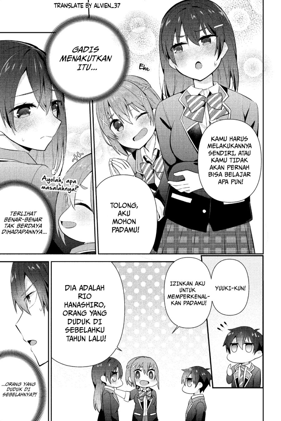 The Cute Girl Sitting Next to Me Is Trying to Make Me Fall in Love With Her as a Way to Ridicule Me, but the Tables Were Turned on Her Before She Knew It — Chapter 11, halaman 13