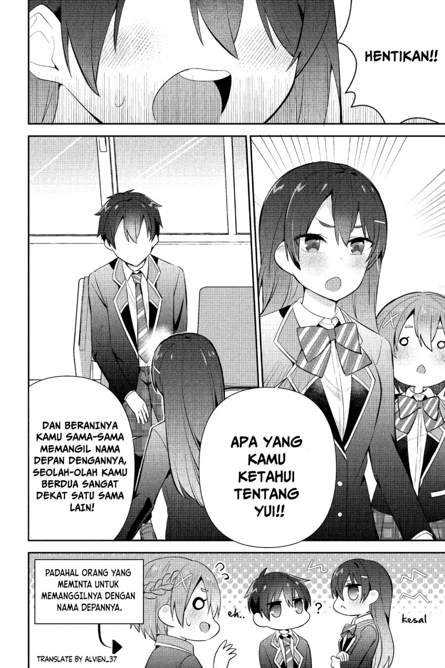 The Cute Girl Sitting Next to Me Is Trying to Make Me Fall in Love With Her as a Way to Ridicule Me, but the Tables Were Turned on Her Before She Knew It — Chapter 11, halaman 18