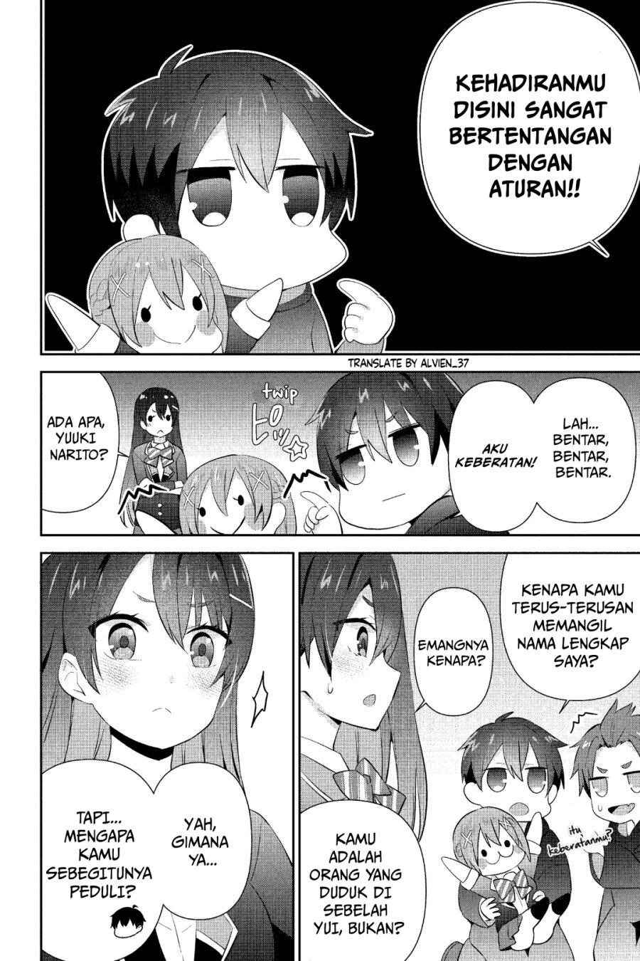 The Cute Girl Sitting Next to Me Is Trying to Make Me Fall in Love With Her as a Way to Ridicule Me, but the Tables Were Turned on Her Before She Knew It — Chapter 11, halaman 2