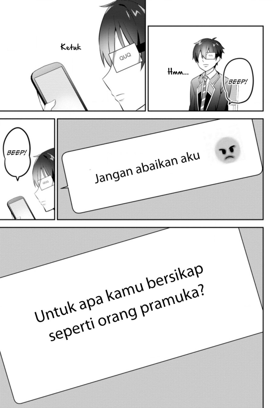 The Cute Girl Sitting Next to Me Is Trying to Make Me Fall in Love With Her as a Way to Ridicule Me, but the Tables Were Turned on Her Before She Knew It — Chapter 11, halaman 27