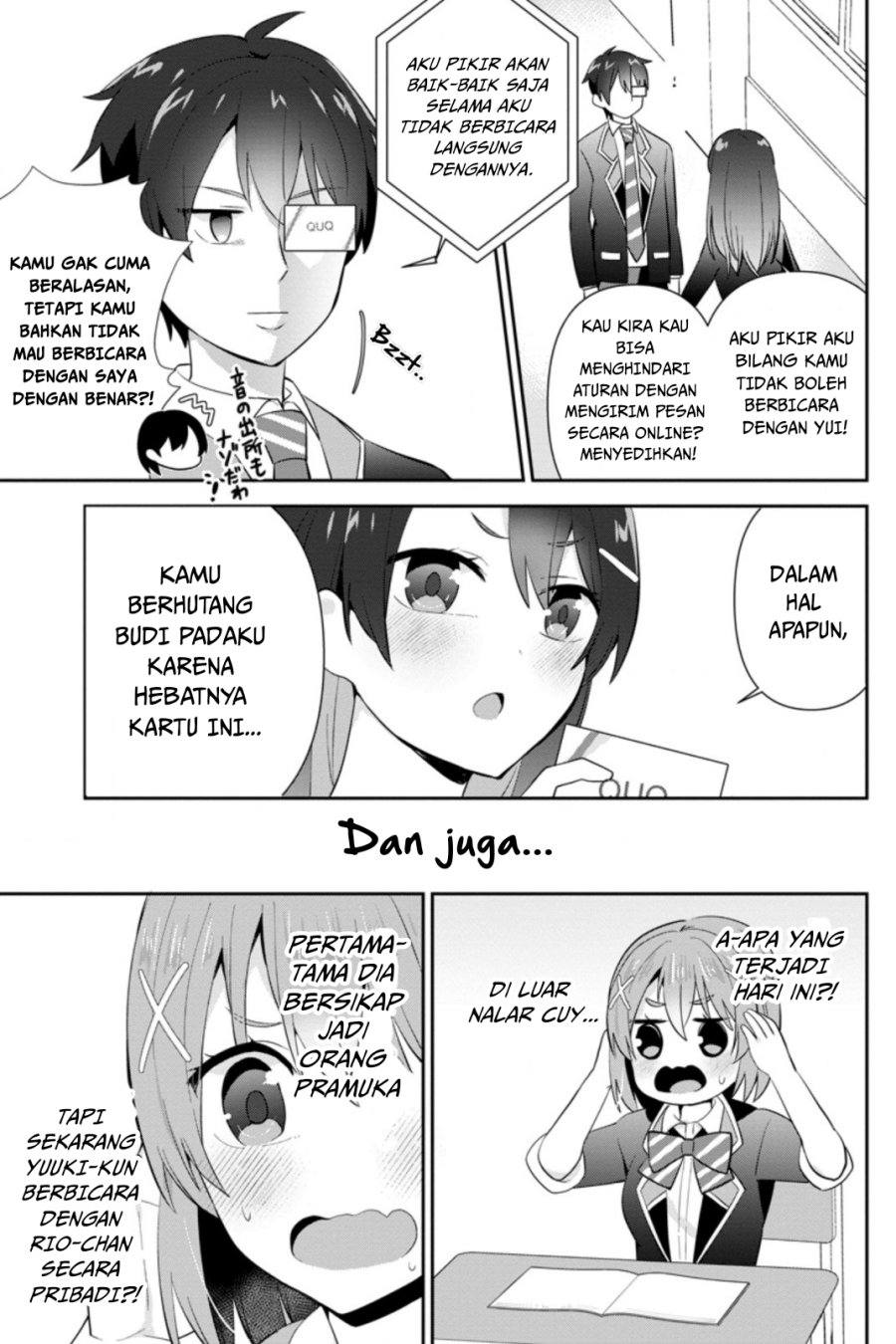 The Cute Girl Sitting Next to Me Is Trying to Make Me Fall in Love With Her as a Way to Ridicule Me, but the Tables Were Turned on Her Before She Knew It — Chapter 11, halaman 29