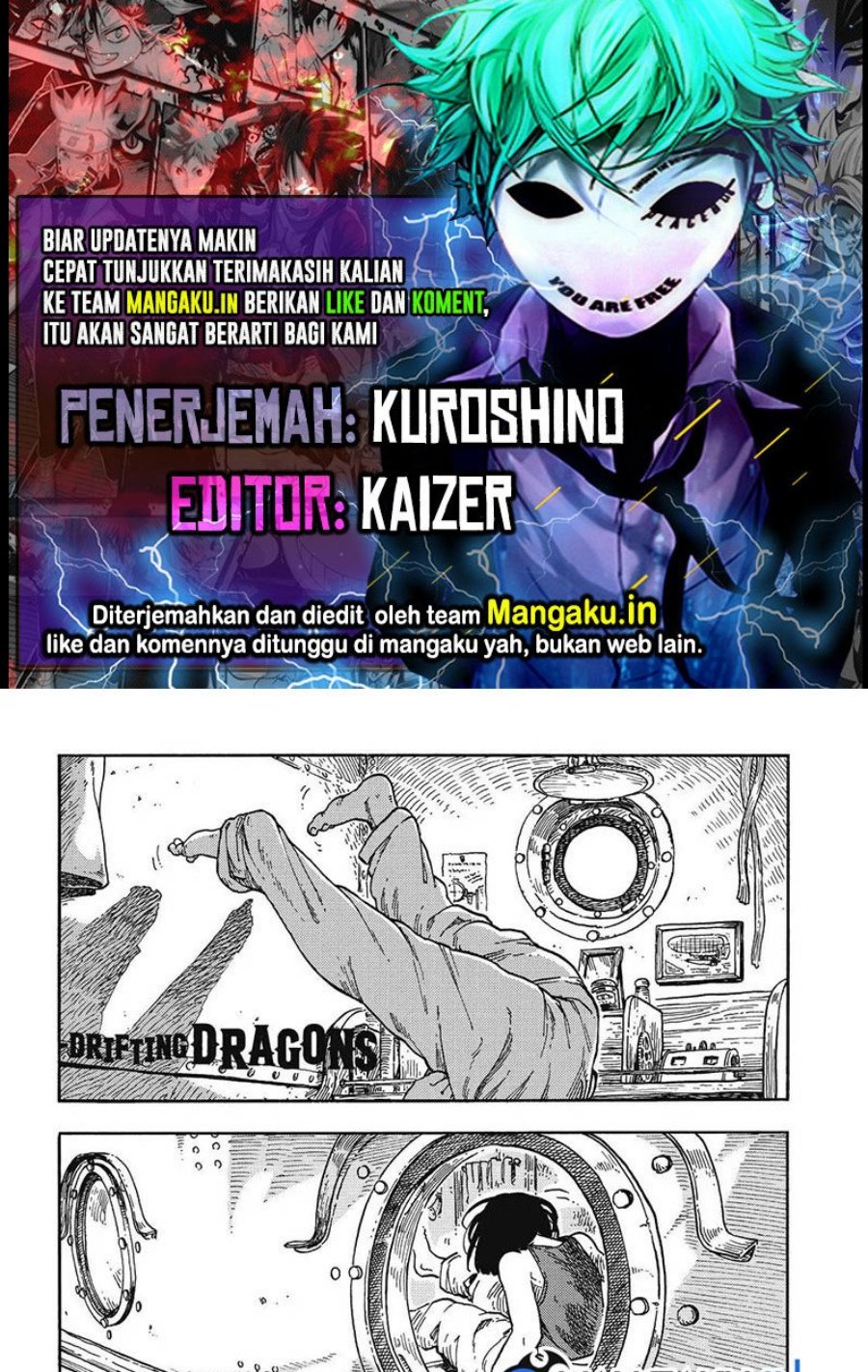 Kuutei Dragons — Chapter 37, halaman 1