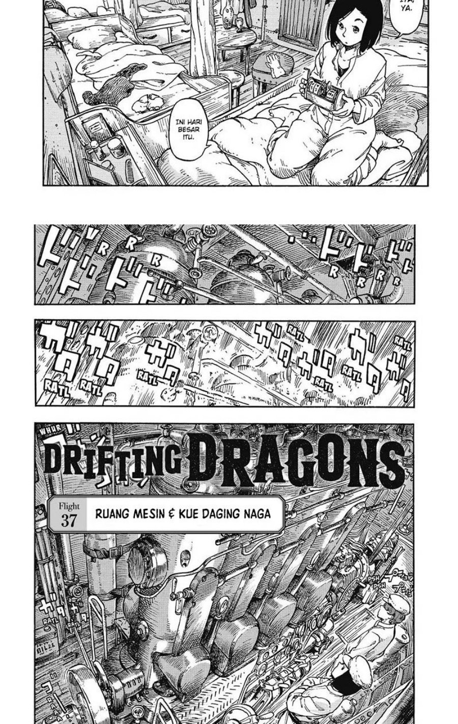 Kuutei Dragons — Chapter 37, halaman 3