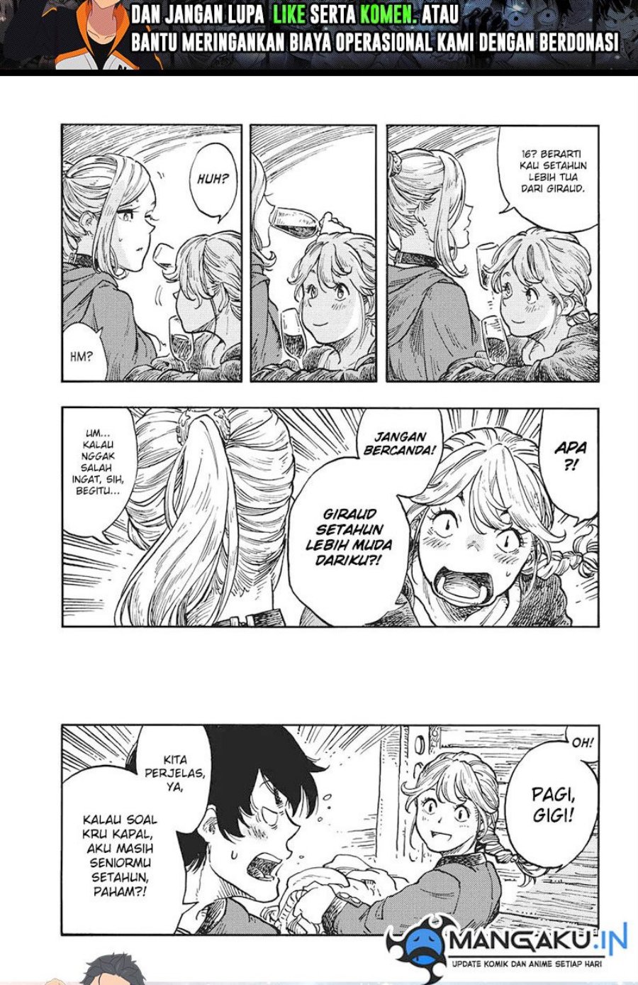 Kuutei Dragons — Chapter 37, halaman 35