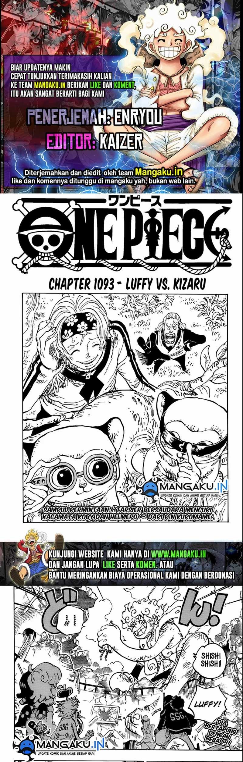 One Piece — Chapter 1093, halaman 1
