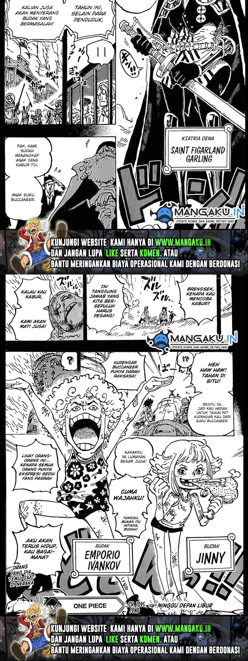 One Piece — Chapter 1095, halaman 9