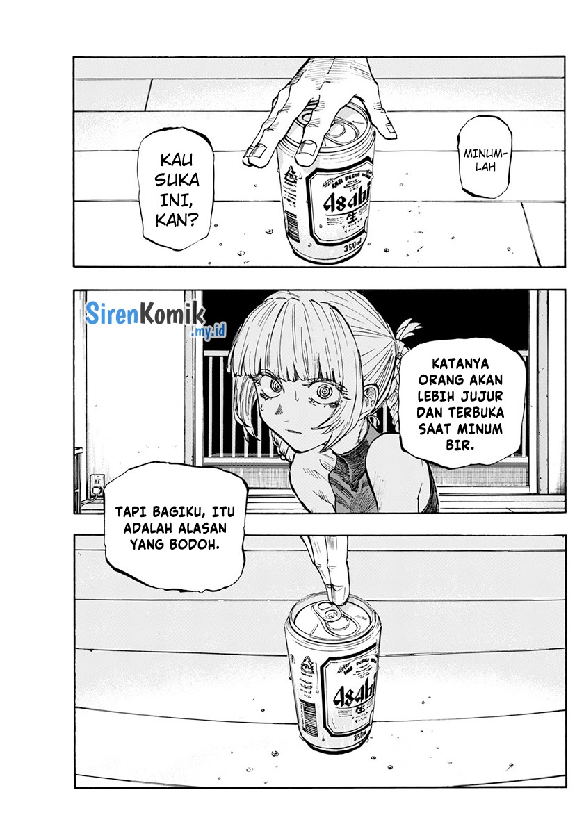 Yofukashi no Uta — Chapter 186, halaman 15