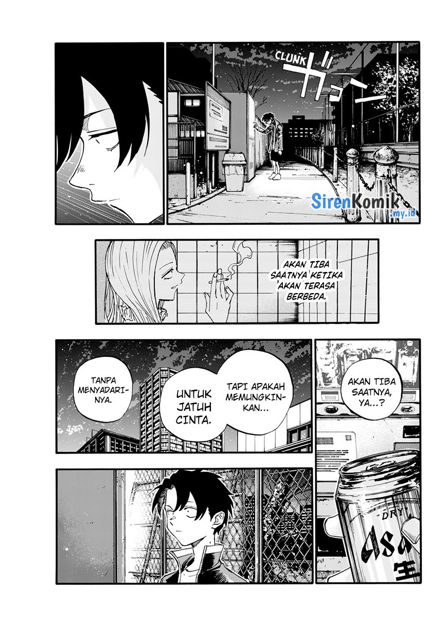 Yofukashi no Uta — Chapter 186, halaman 7