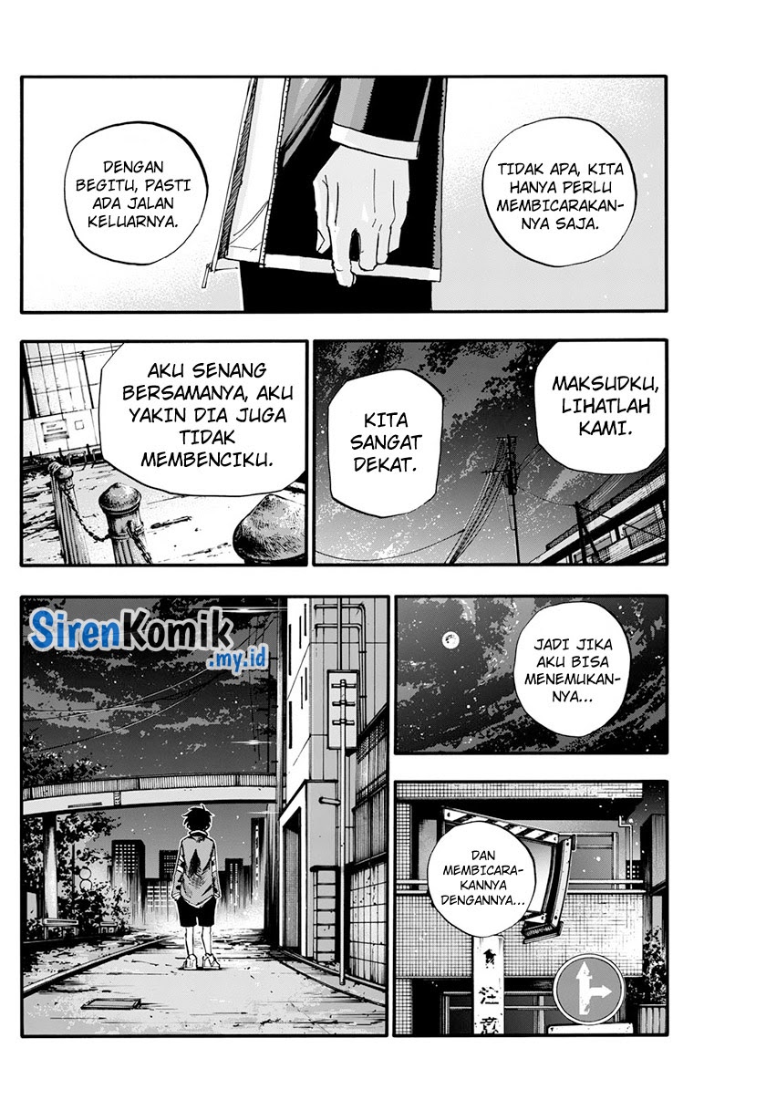 Yofukashi no Uta — Chapter 186, halaman 8
