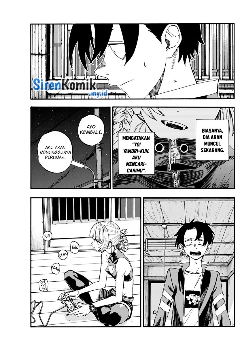 Yofukashi no Uta — Chapter 186, halaman 9