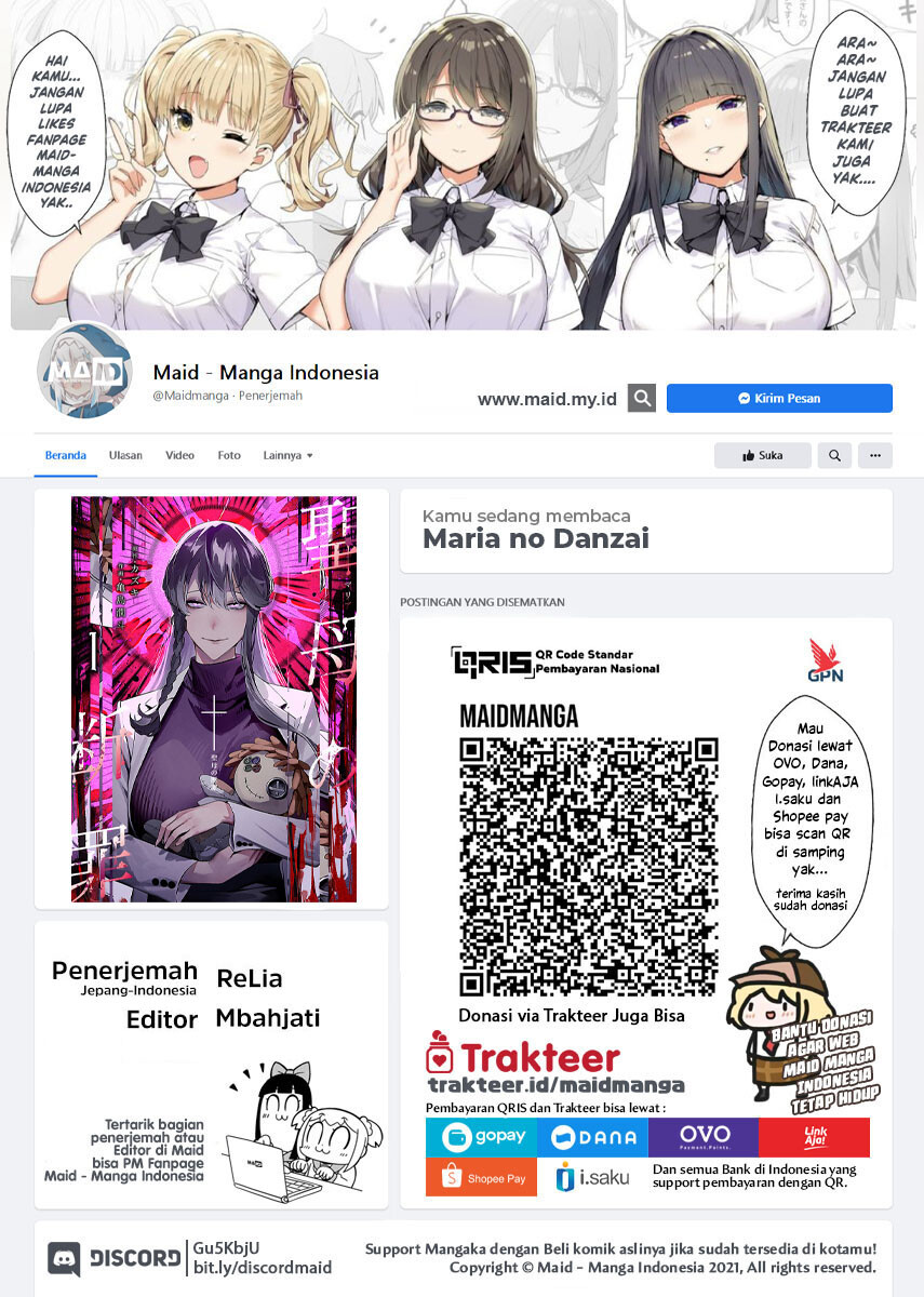 Maria no Danzai — Chapter 11, halaman 2
