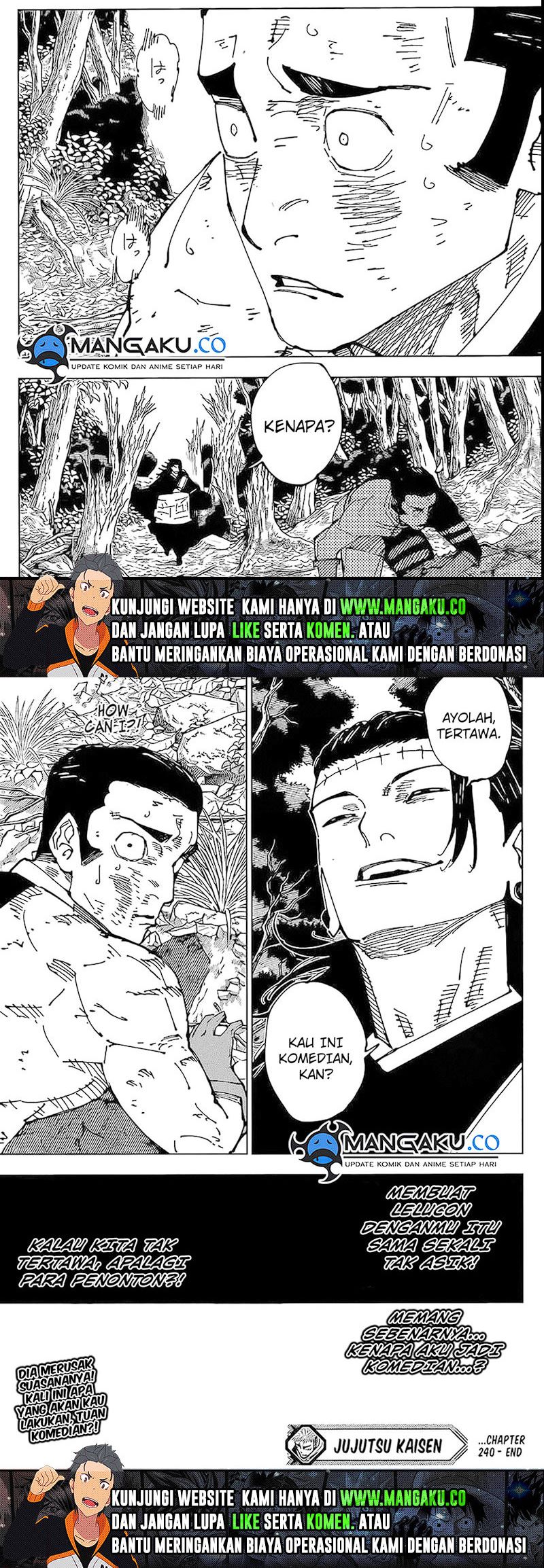 Jujutsu Kaisen — Chapter 240, halaman 10