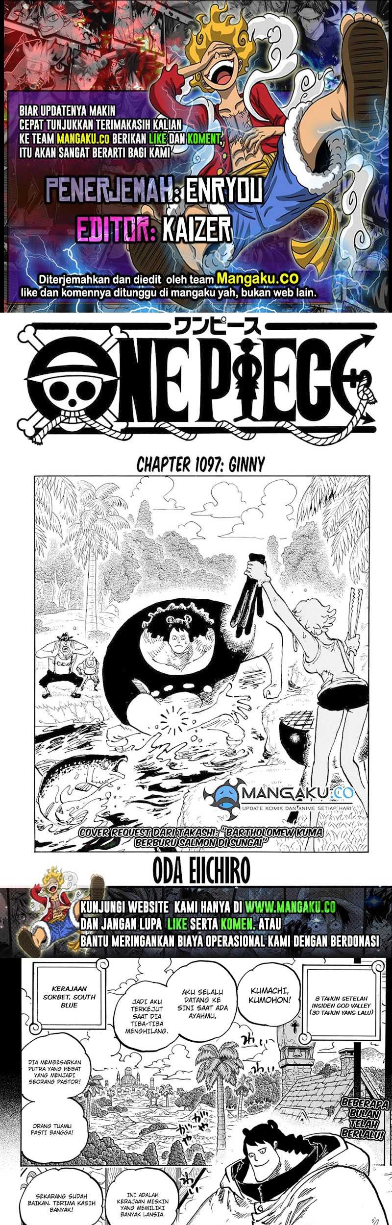 One Piece — Chapter 1097, halaman 1