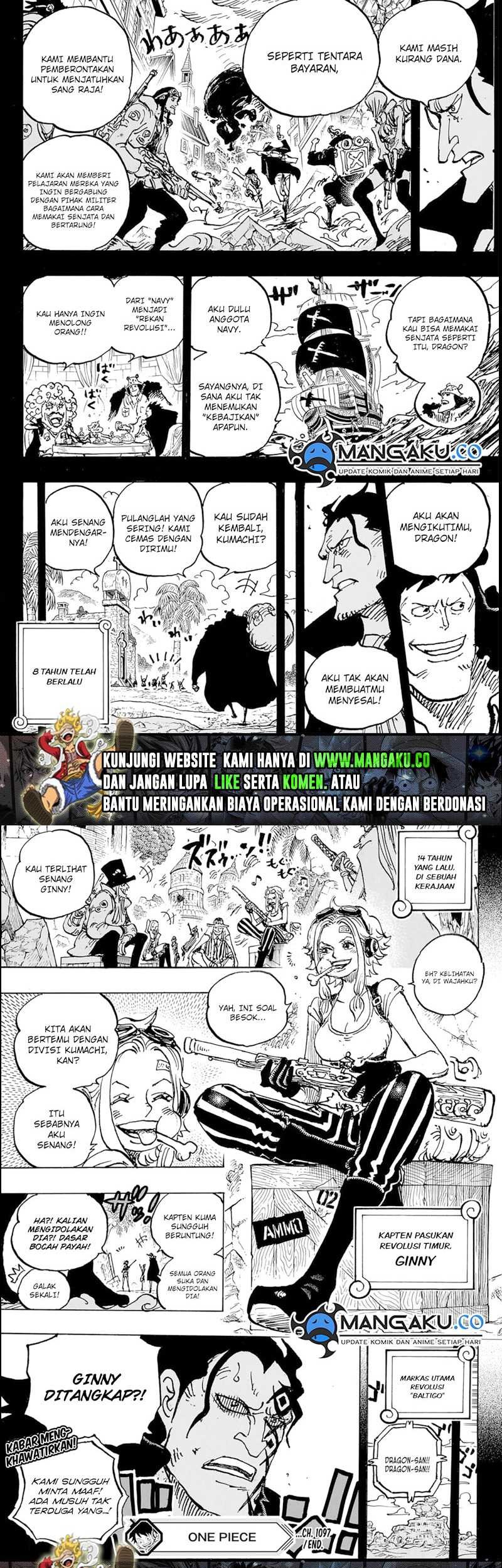 One Piece — Chapter 1097, halaman 7