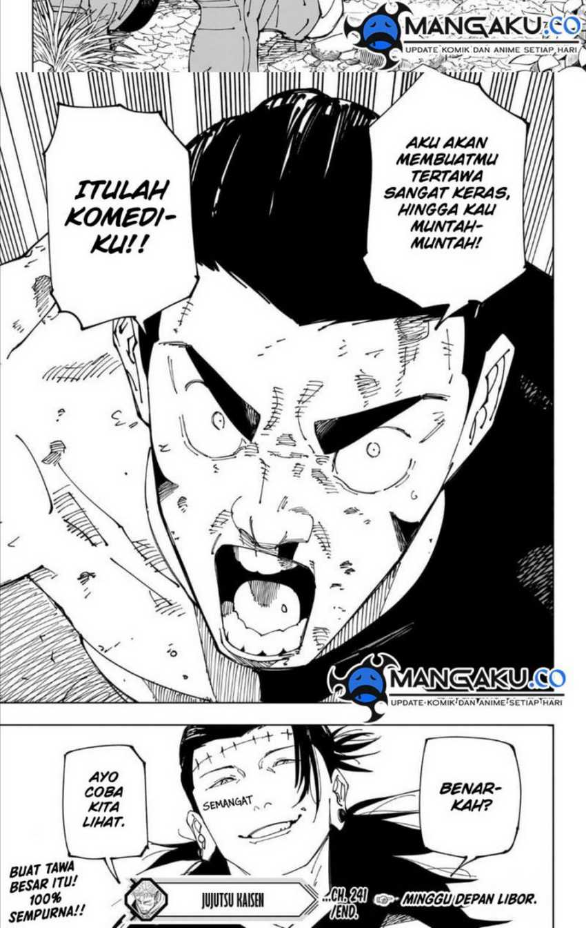 Jujutsu Kaisen — Chapter 241, halaman 18