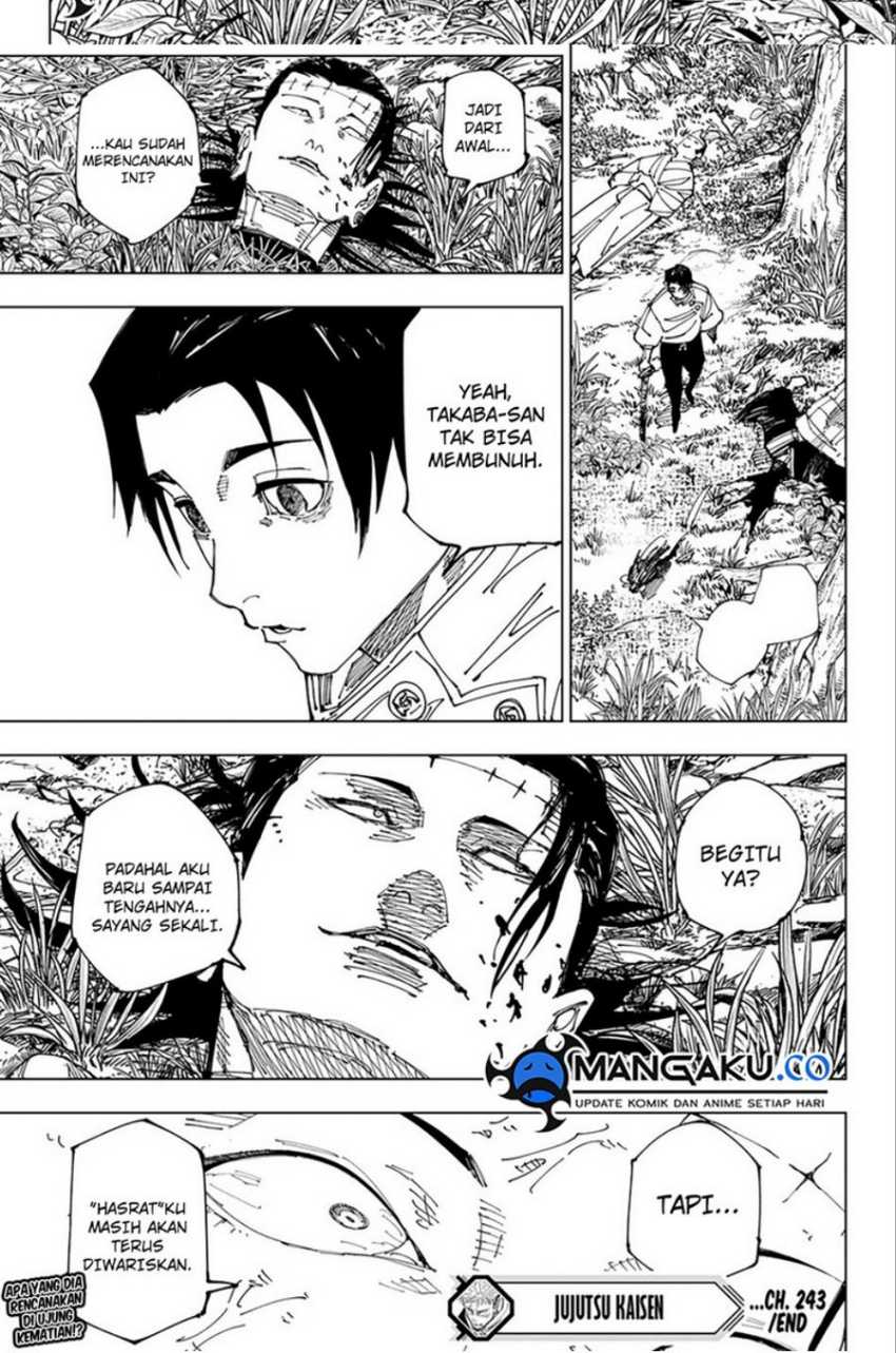 Jujutsu Kaisen — Chapter 243, halaman 16