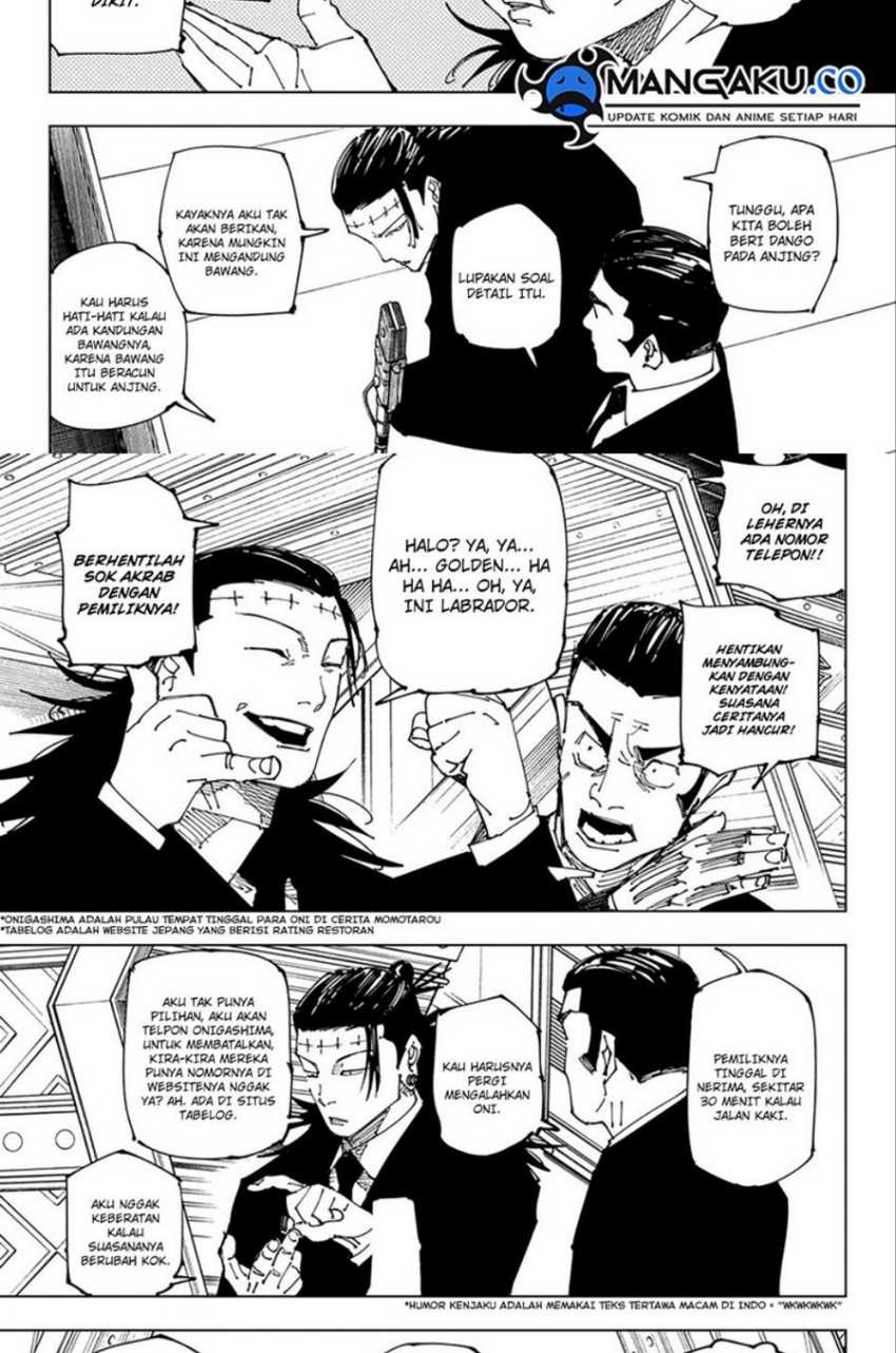 Jujutsu Kaisen — Chapter 243, halaman 7