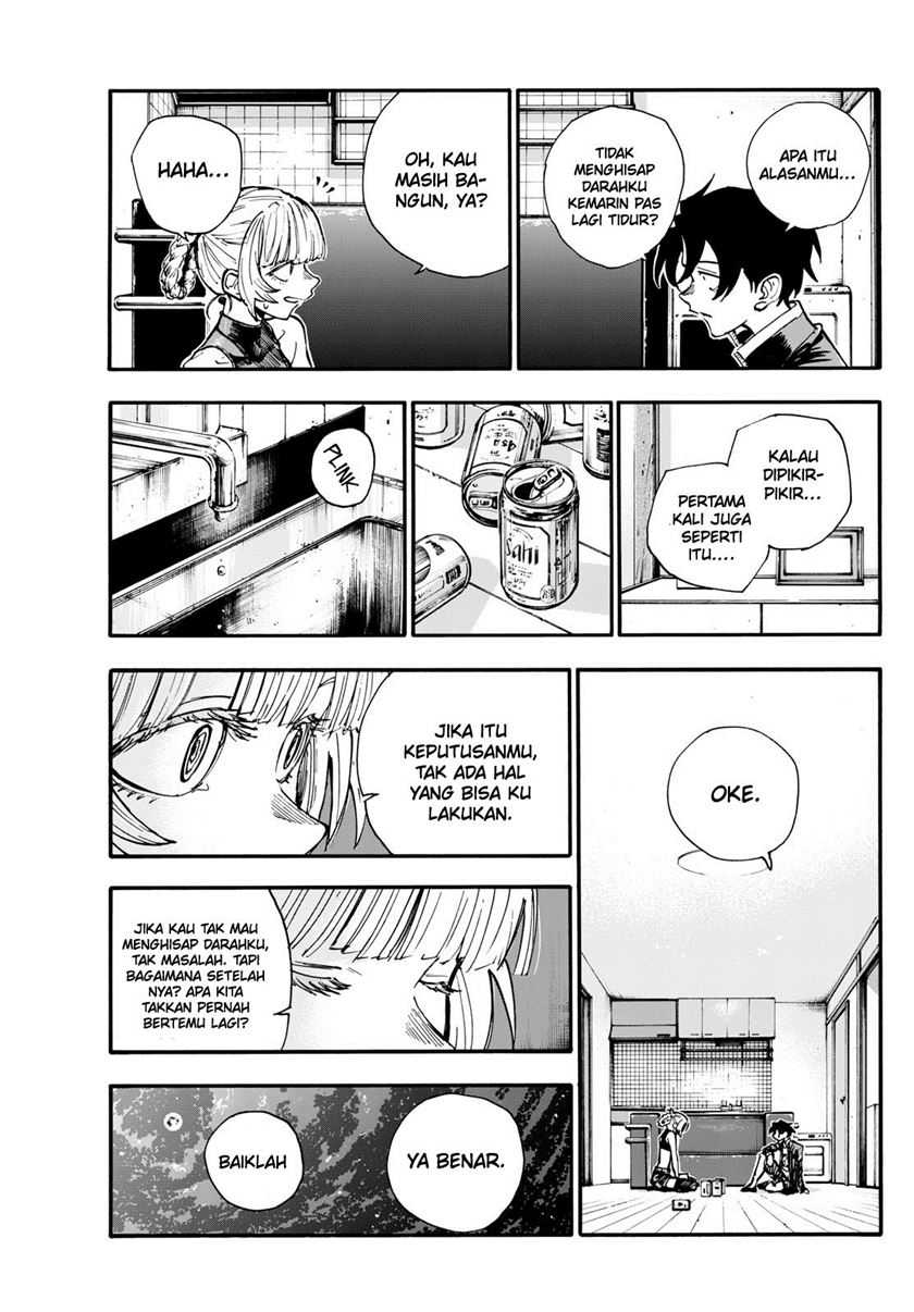 Yofukashi no Uta — Chapter 187, halaman 8