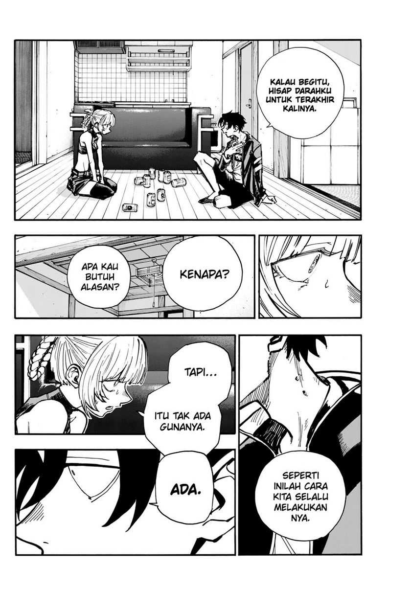 Yofukashi no Uta — Chapter 187, halaman 9