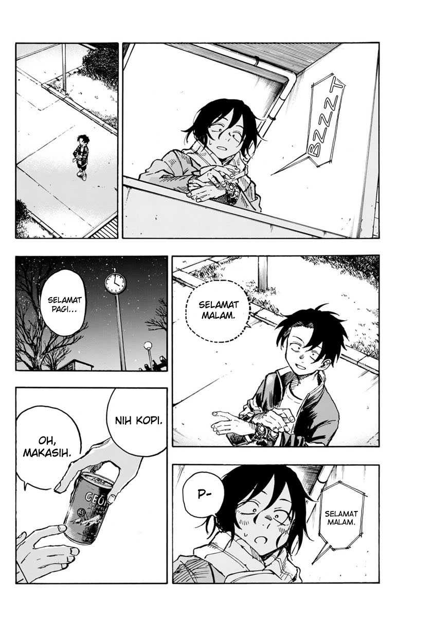 Yofukashi no Uta — Chapter 189, halaman 3