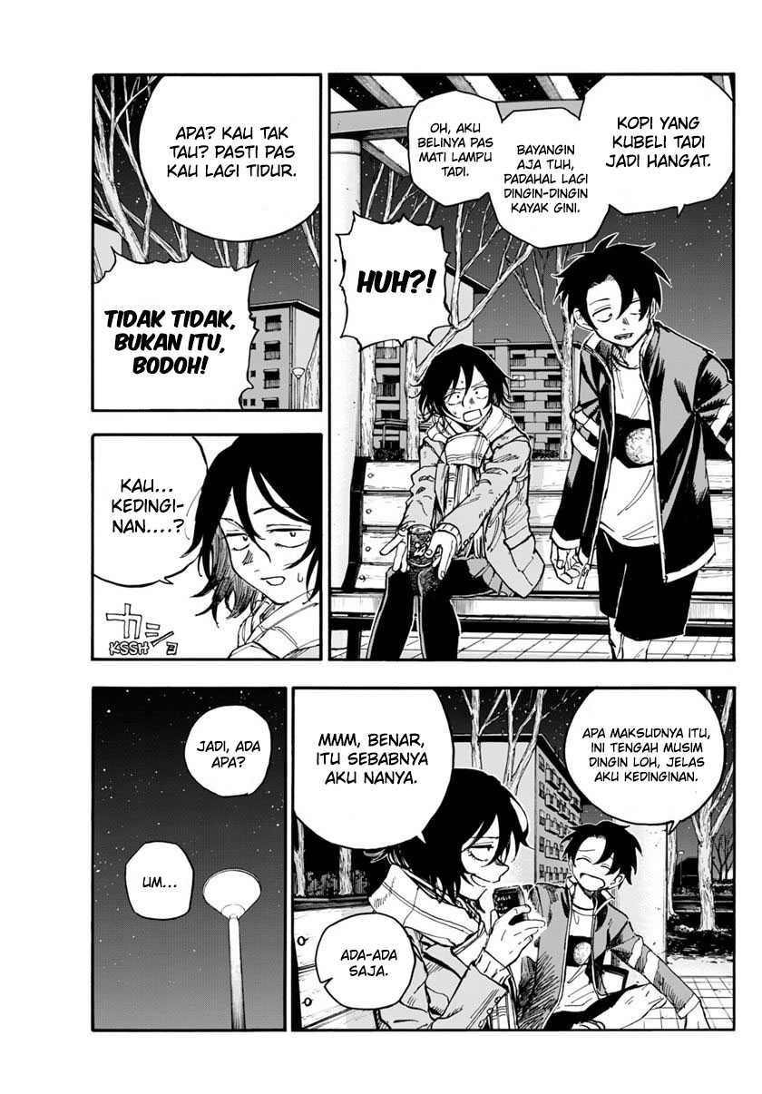 Yofukashi no Uta — Chapter 189, halaman 4