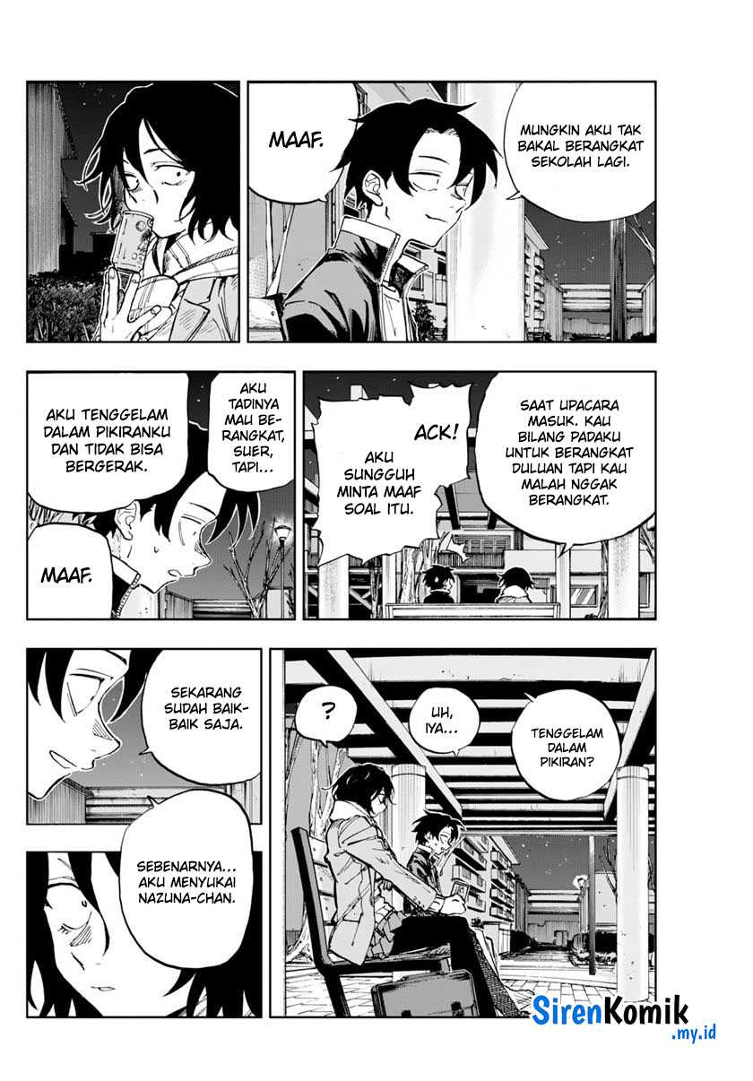 Yofukashi no Uta — Chapter 189, halaman 5