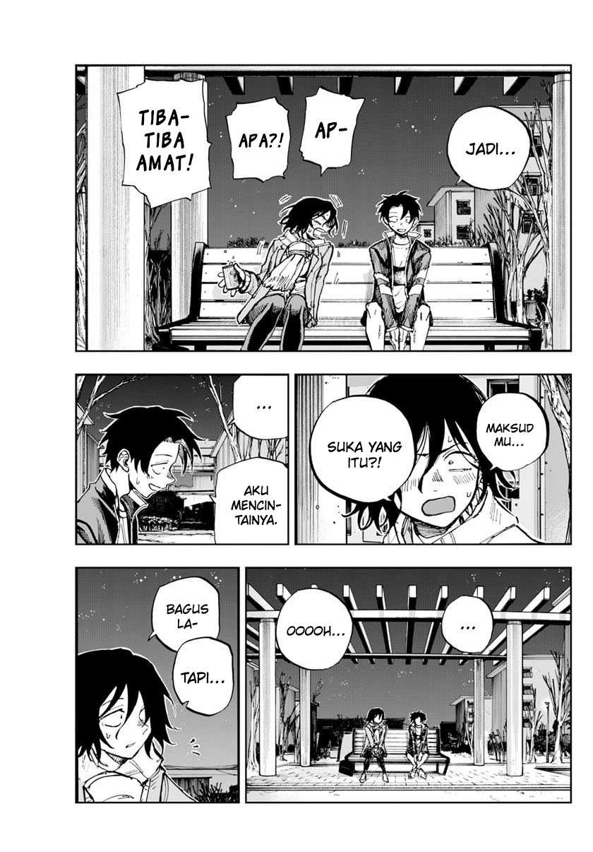 Yofukashi no Uta — Chapter 189, halaman 6