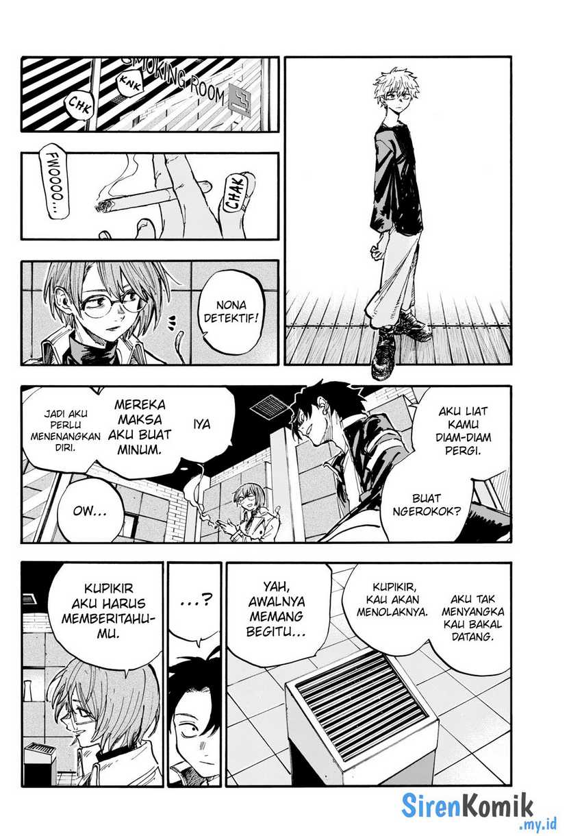 Yofukashi no Uta — Chapter 190, halaman 13