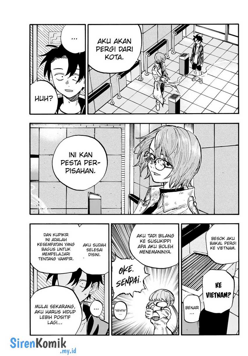 Yofukashi no Uta — Chapter 190, halaman 14