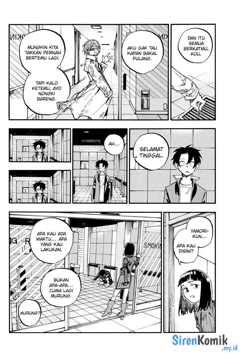 Yofukashi no Uta — Chapter 190, halaman 15
