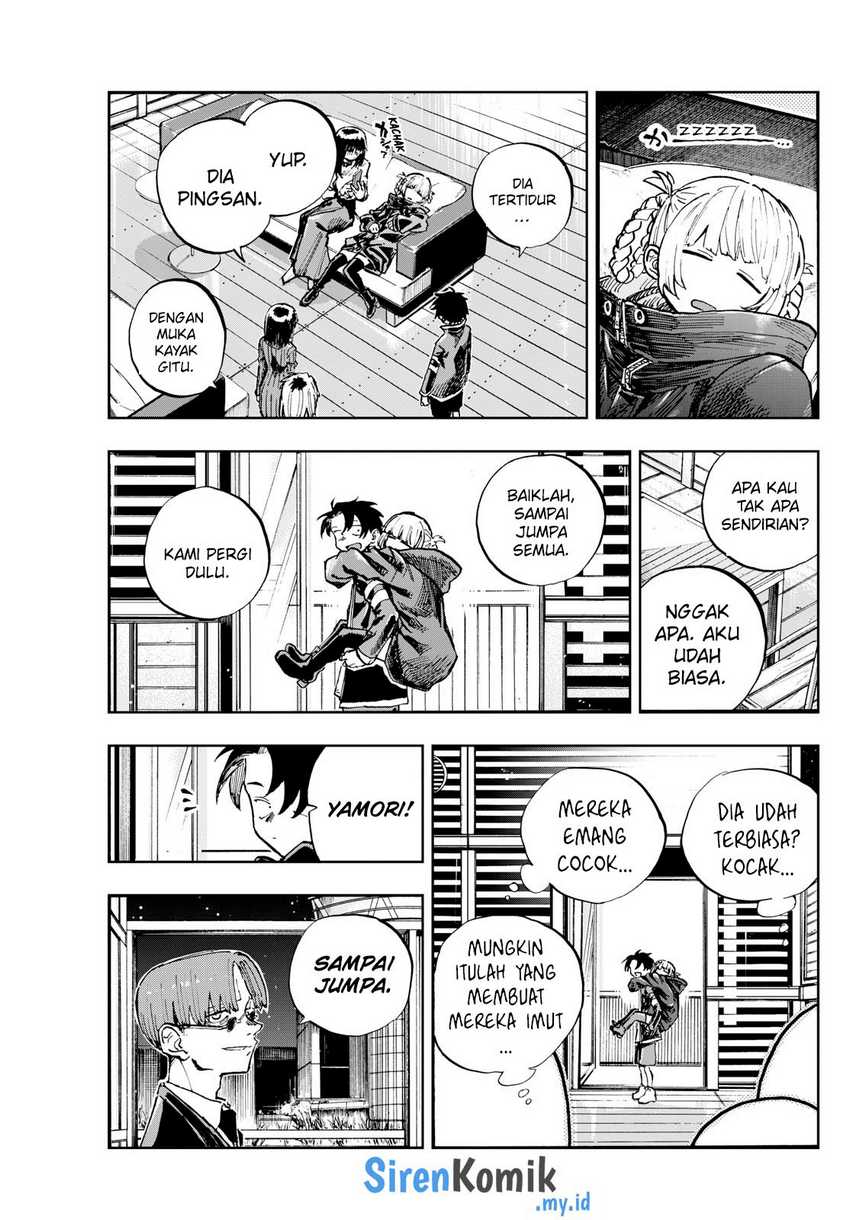 Yofukashi no Uta — Chapter 190, halaman 16