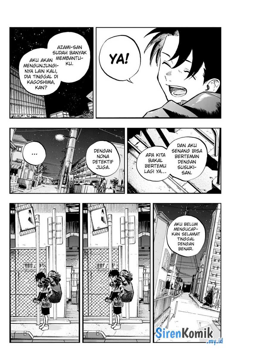 Yofukashi no Uta — Chapter 190, halaman 17