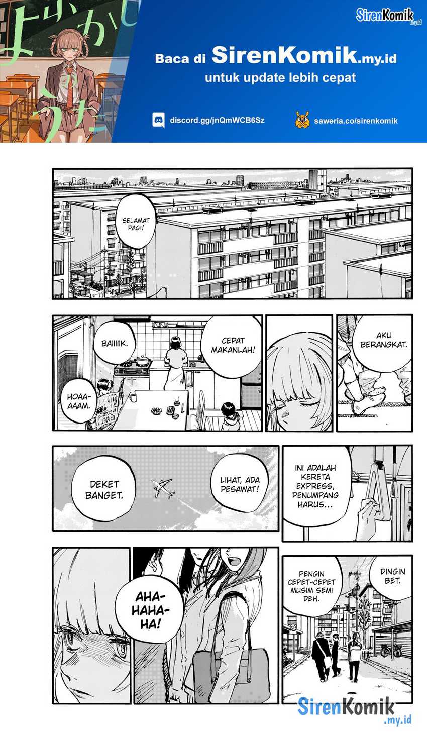 Yofukashi no Uta — Chapter 190, halaman 2