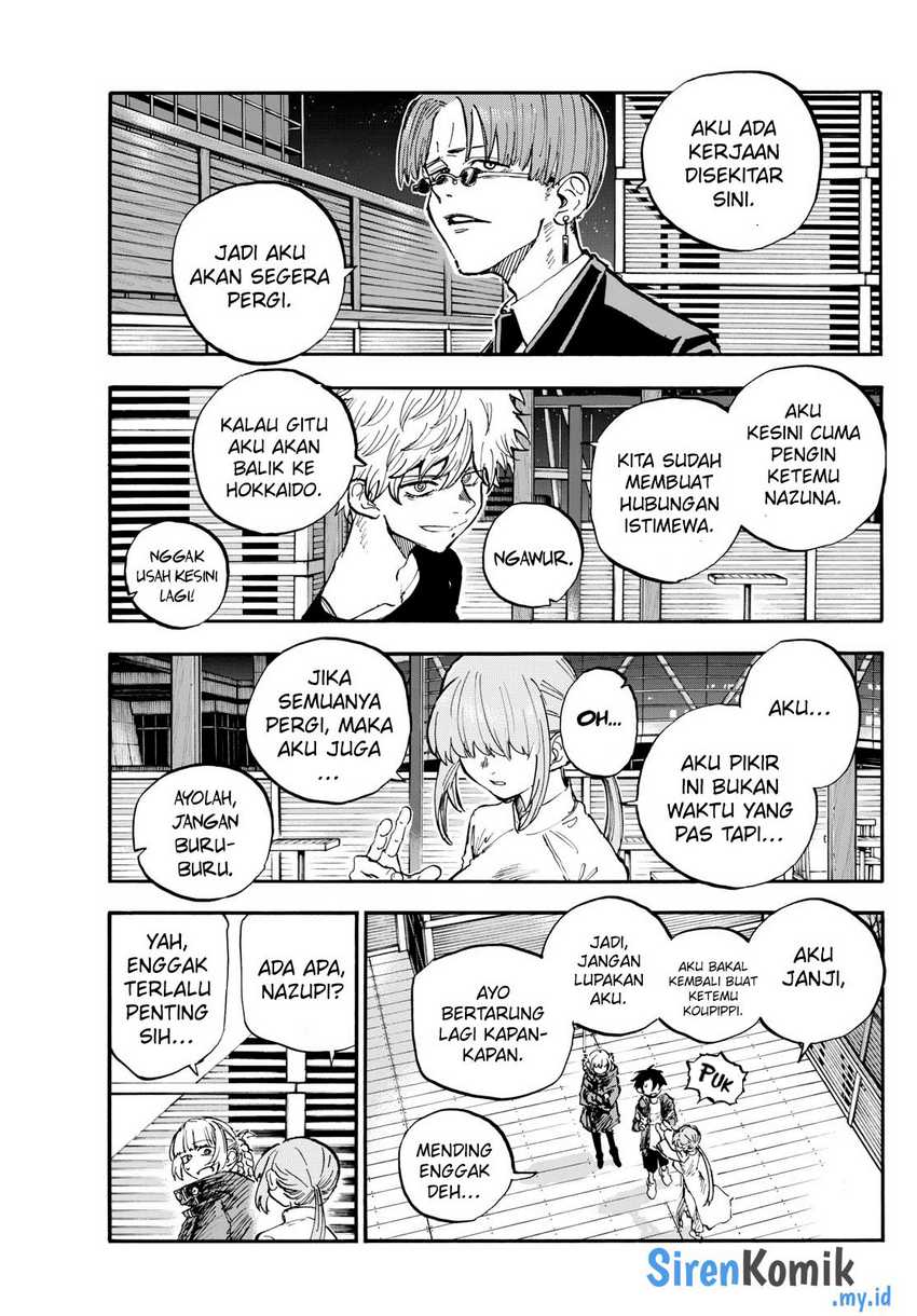 Yofukashi no Uta — Chapter 190, halaman 6