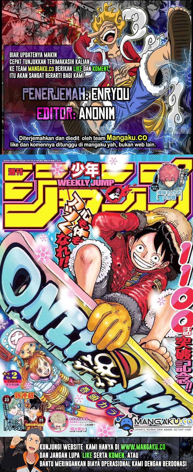 One Piece — Chapter 1101, halaman 1