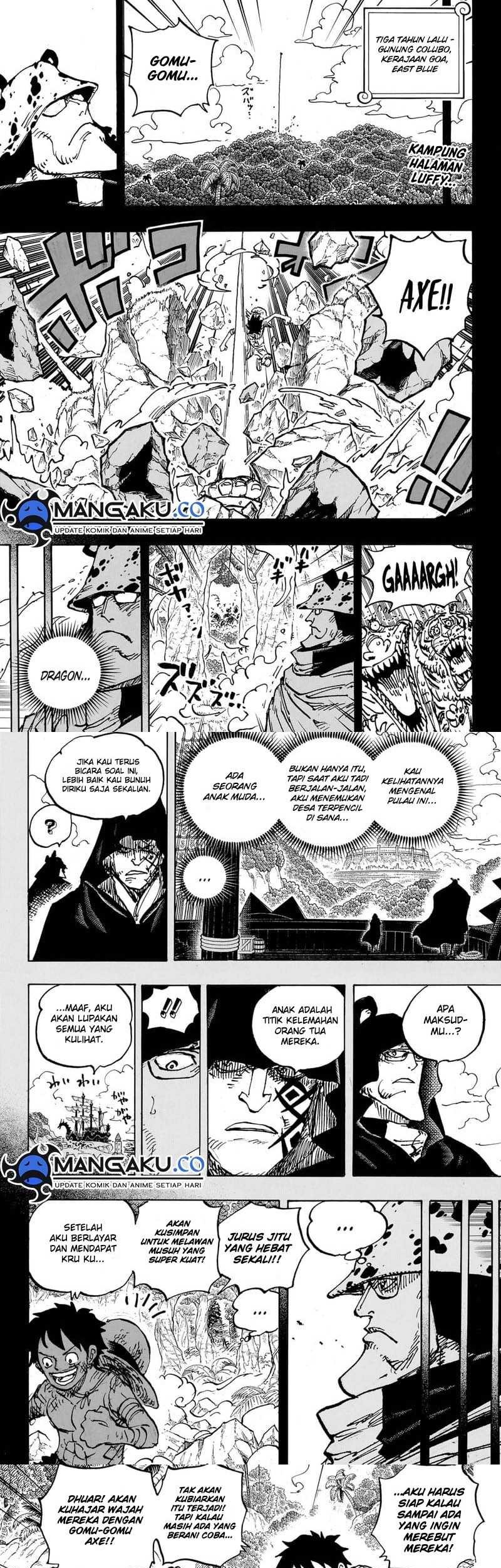 One Piece — Chapter 1101, halaman 3